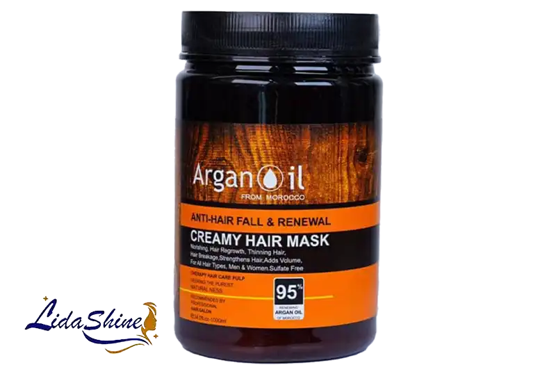 ماسک موی مراقبتی داخل حمام موراکو مدل آرگان حجم 1000 میلی لیتر